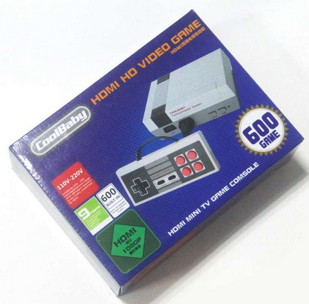 Classic Retro Video Games Console with 500 Built In NES Games