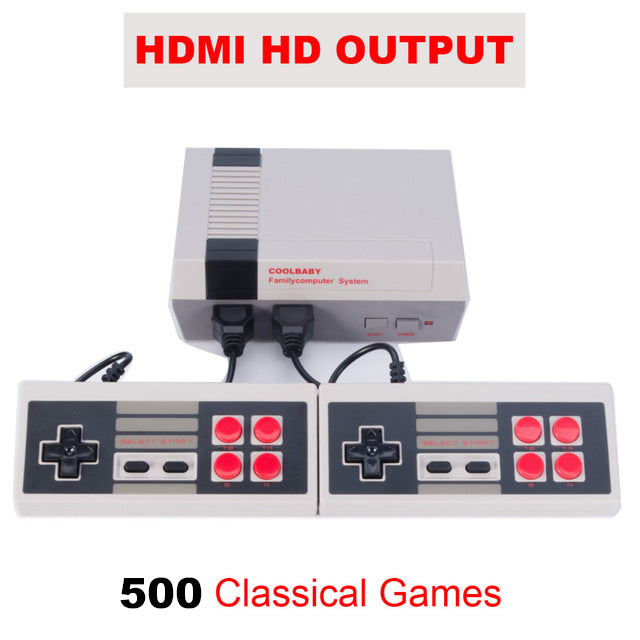 Classic Retro Video Games Console with 500 Built In NES Games