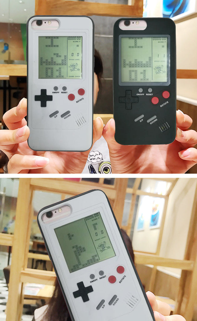 Gameboy Tetris iPhone Case