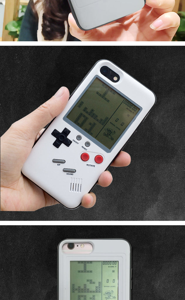 Gameboy Tetris iPhone Case